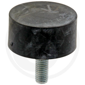 Gummipuffer Typ-D D40X20 Granit 56017 3295002